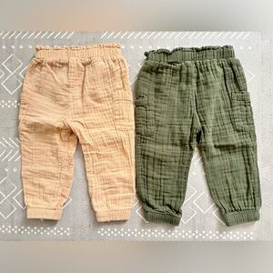 Baby Double Weave - Jogger Pants